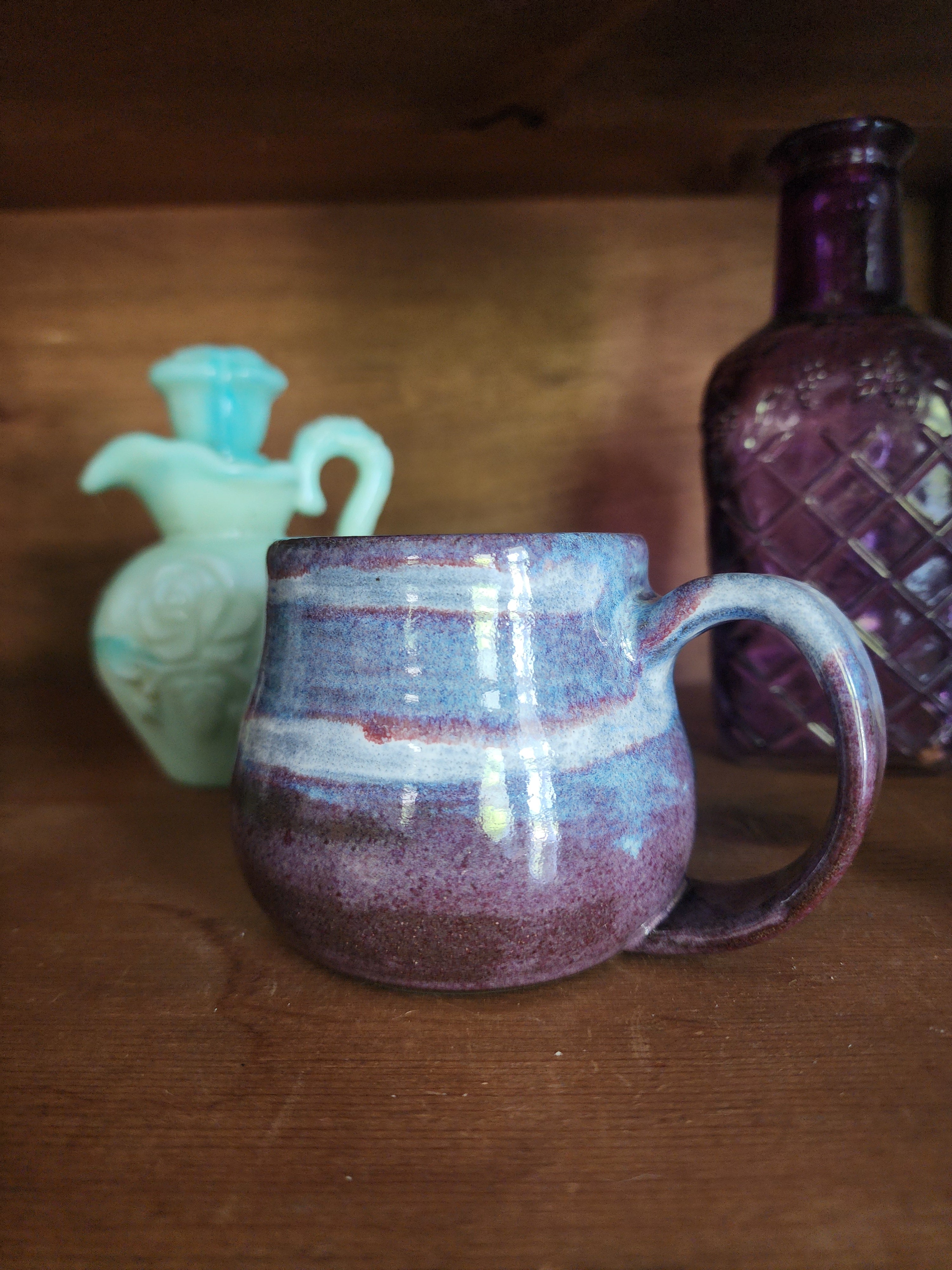 "Amethyst Tide" Handmade Ceramic Mug