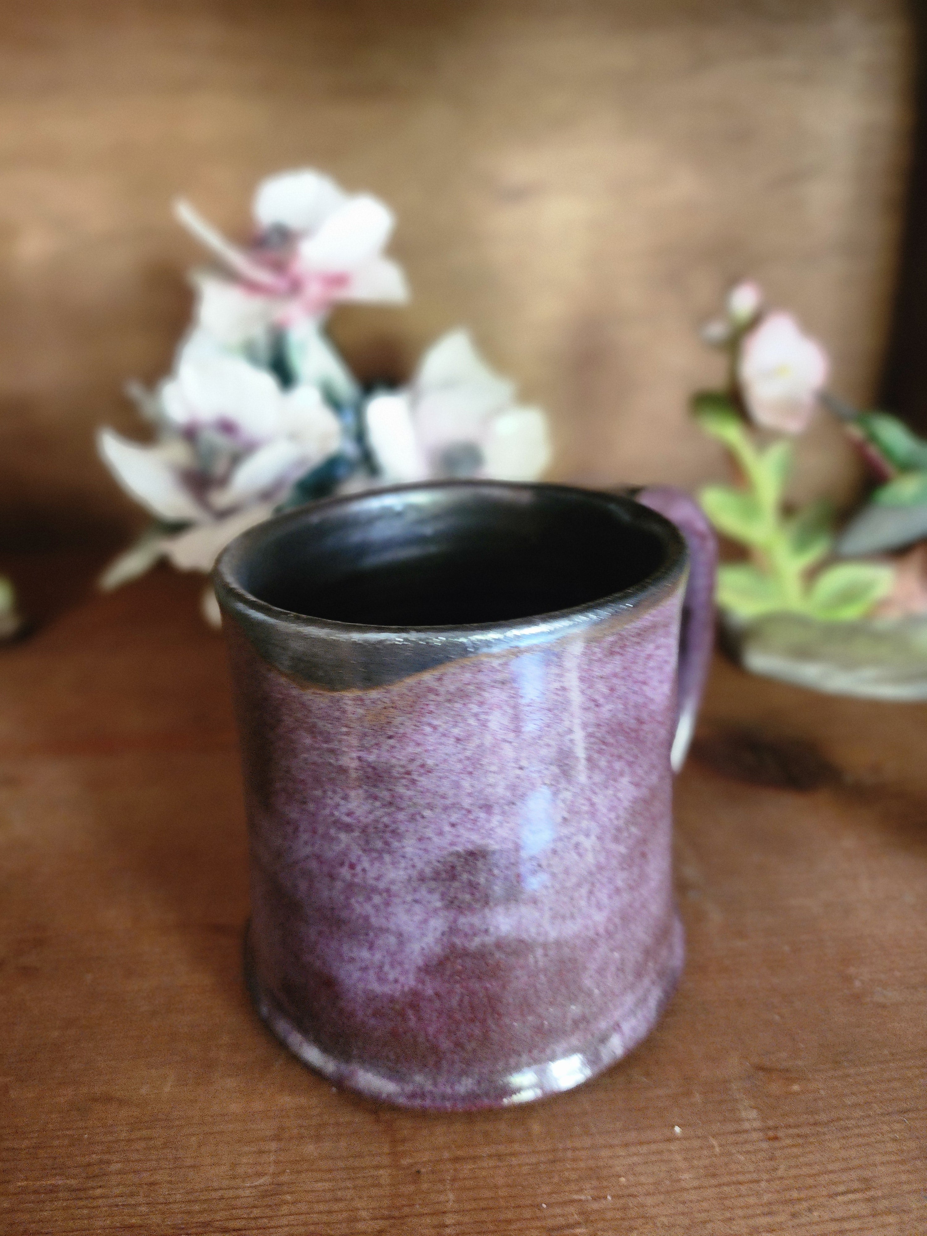 Lavendar Bloom" Handmade Ceramic Mug