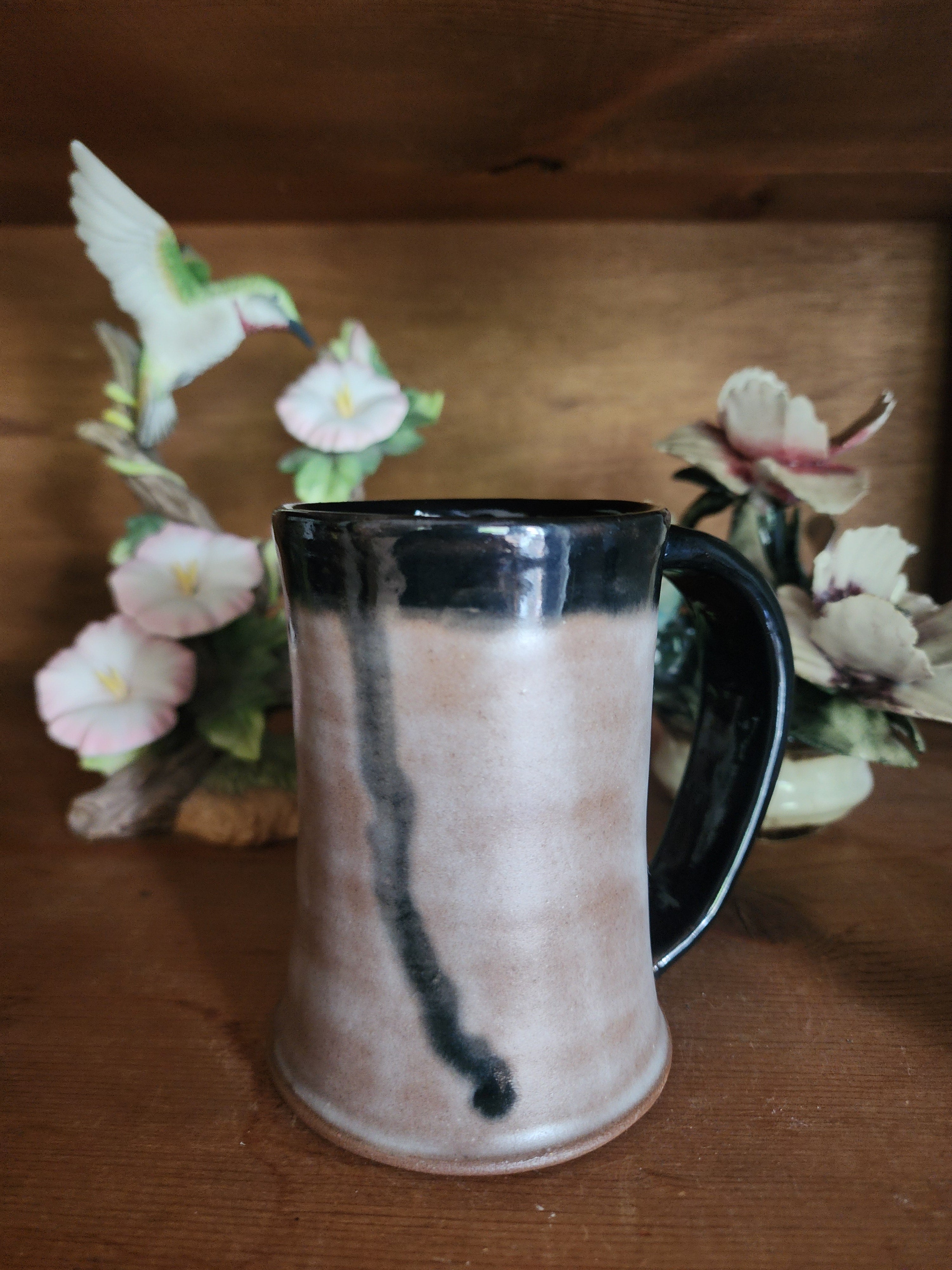 "Ink and Parchment" 10oz Handmade Ceramic Mug