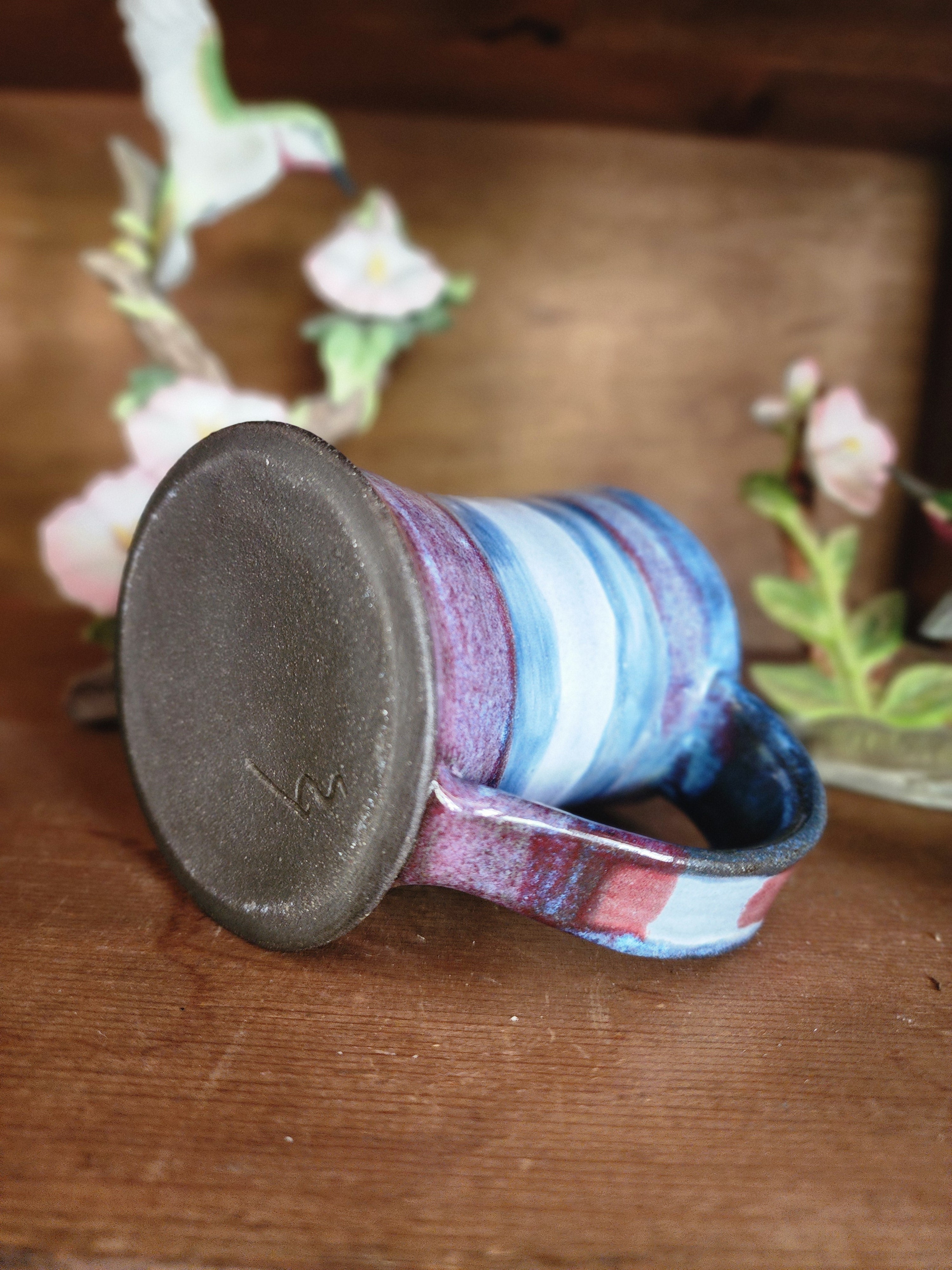 "Ocean Twilight" Ceramic Mug Handmade