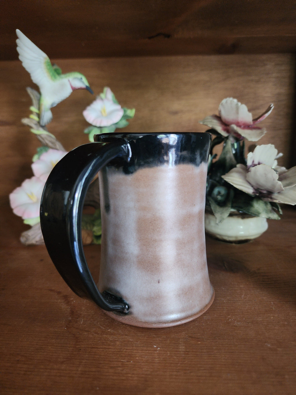 "Ink and Parchment" 10oz Handmade Ceramic Mug