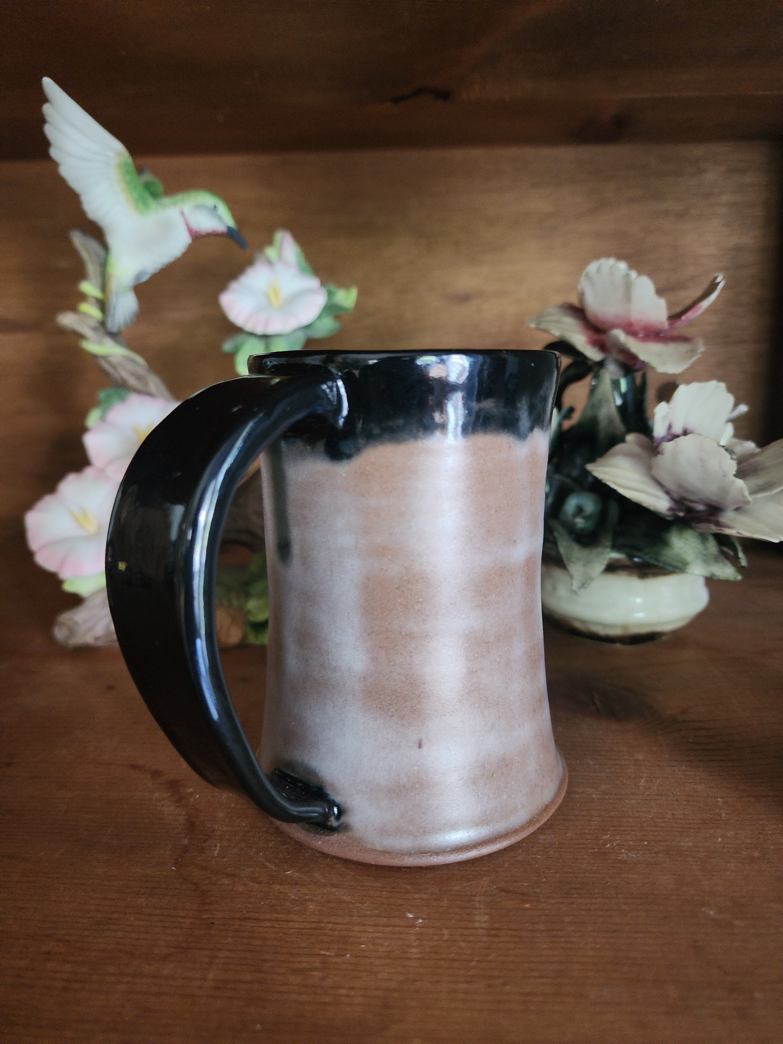 "Ink and Parchment" 10oz Handmade Ceramic Mug