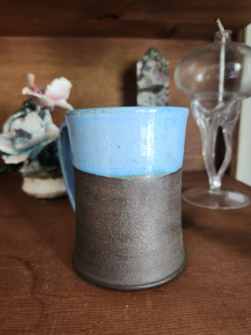 "Whispering Waterfall" 10 oz Handmade Ceramic Mug