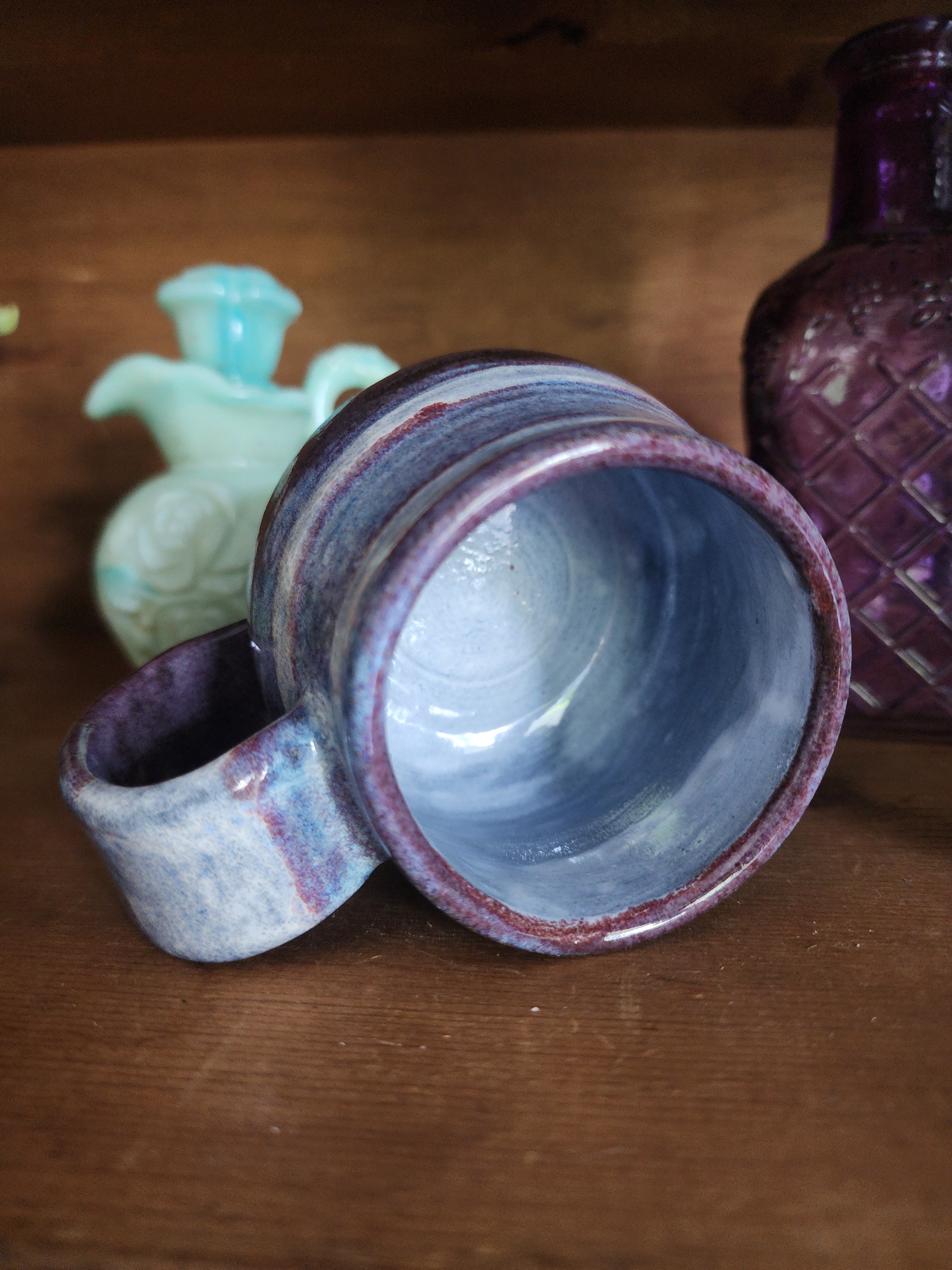 "Amethyst Tide" Handmade Ceramic Mug