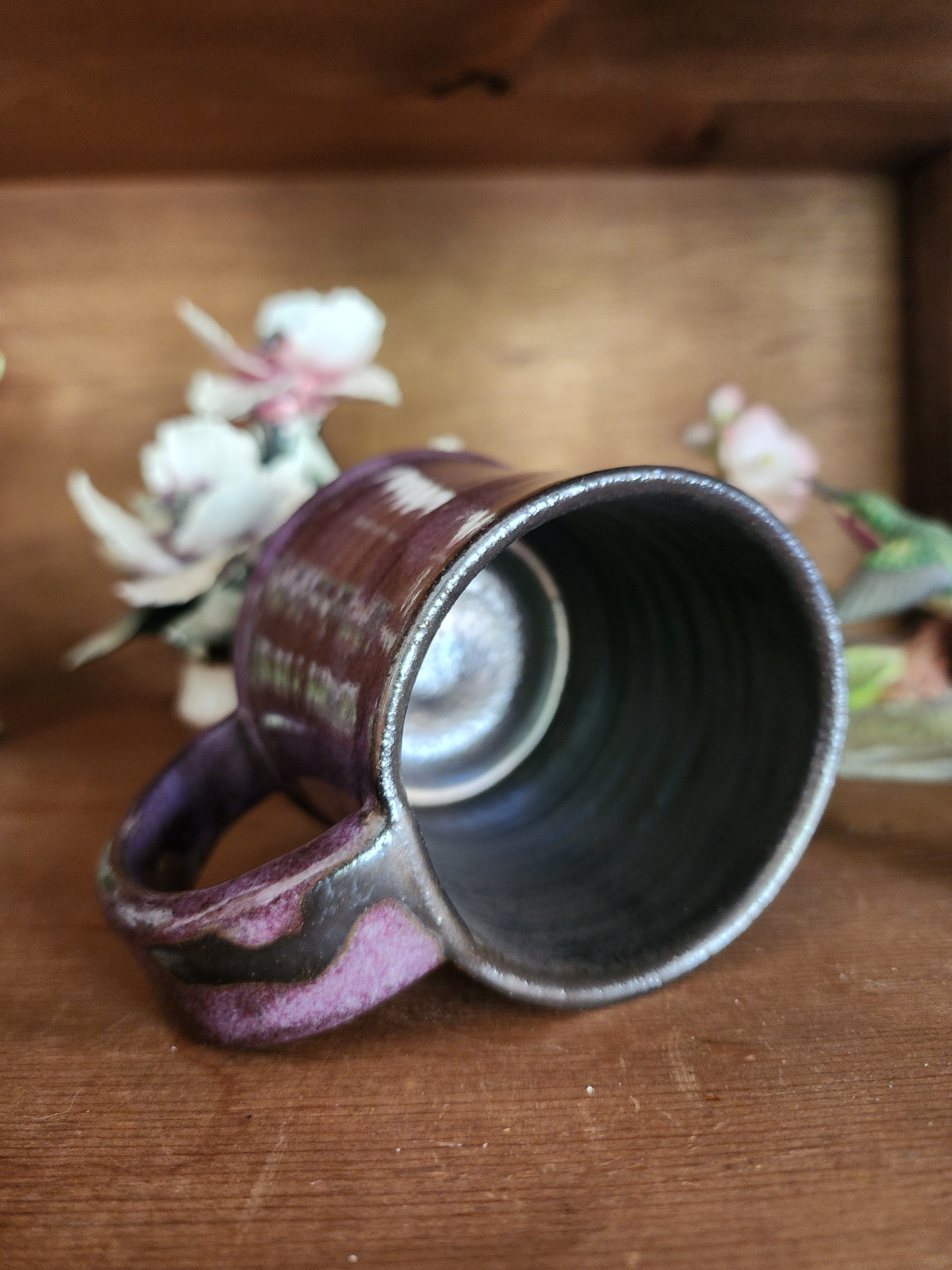 Lavendar Bloom" Handmade Ceramic Mug