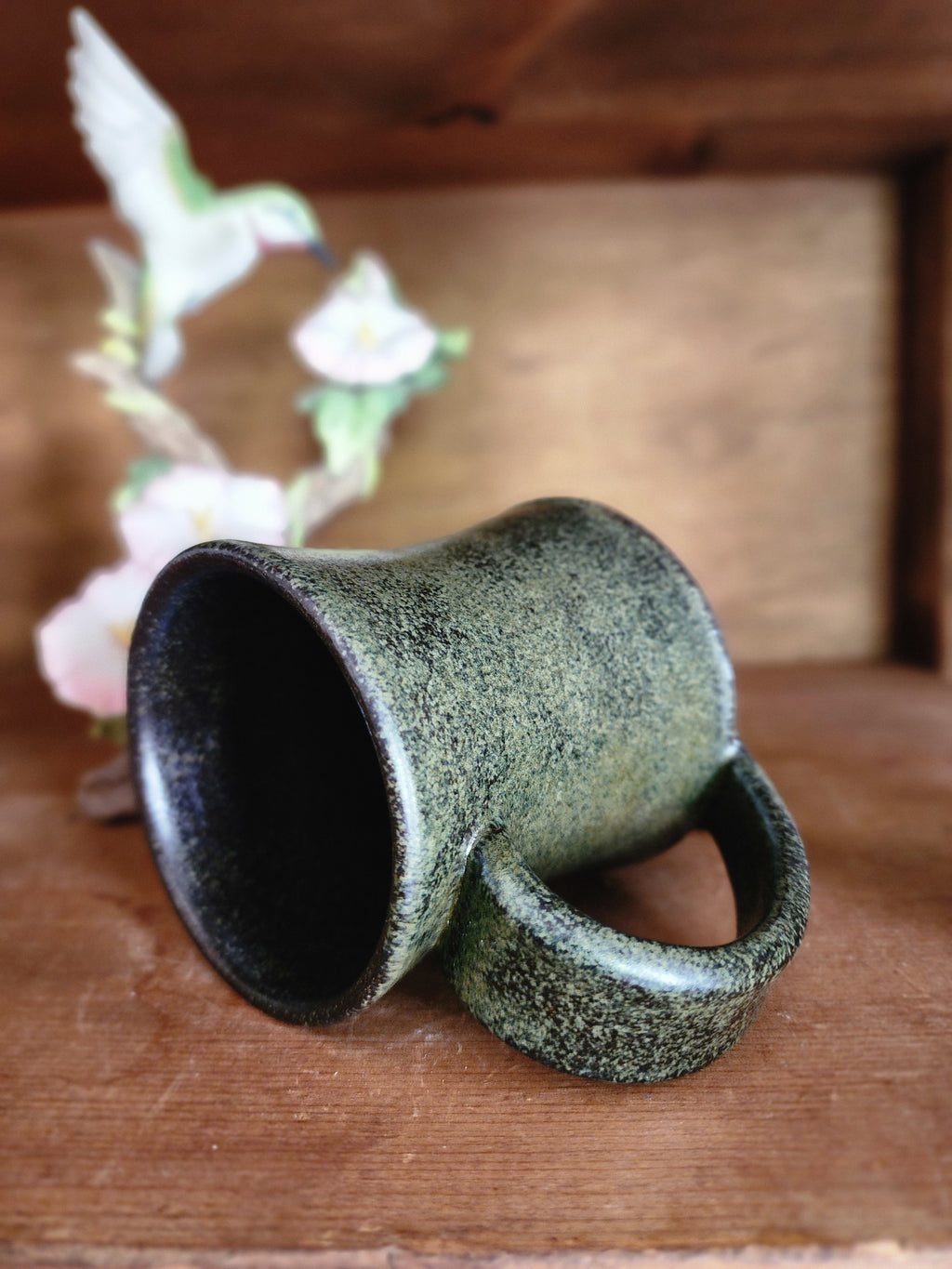 "Enchanted moss" 10 oz Handmade Mug