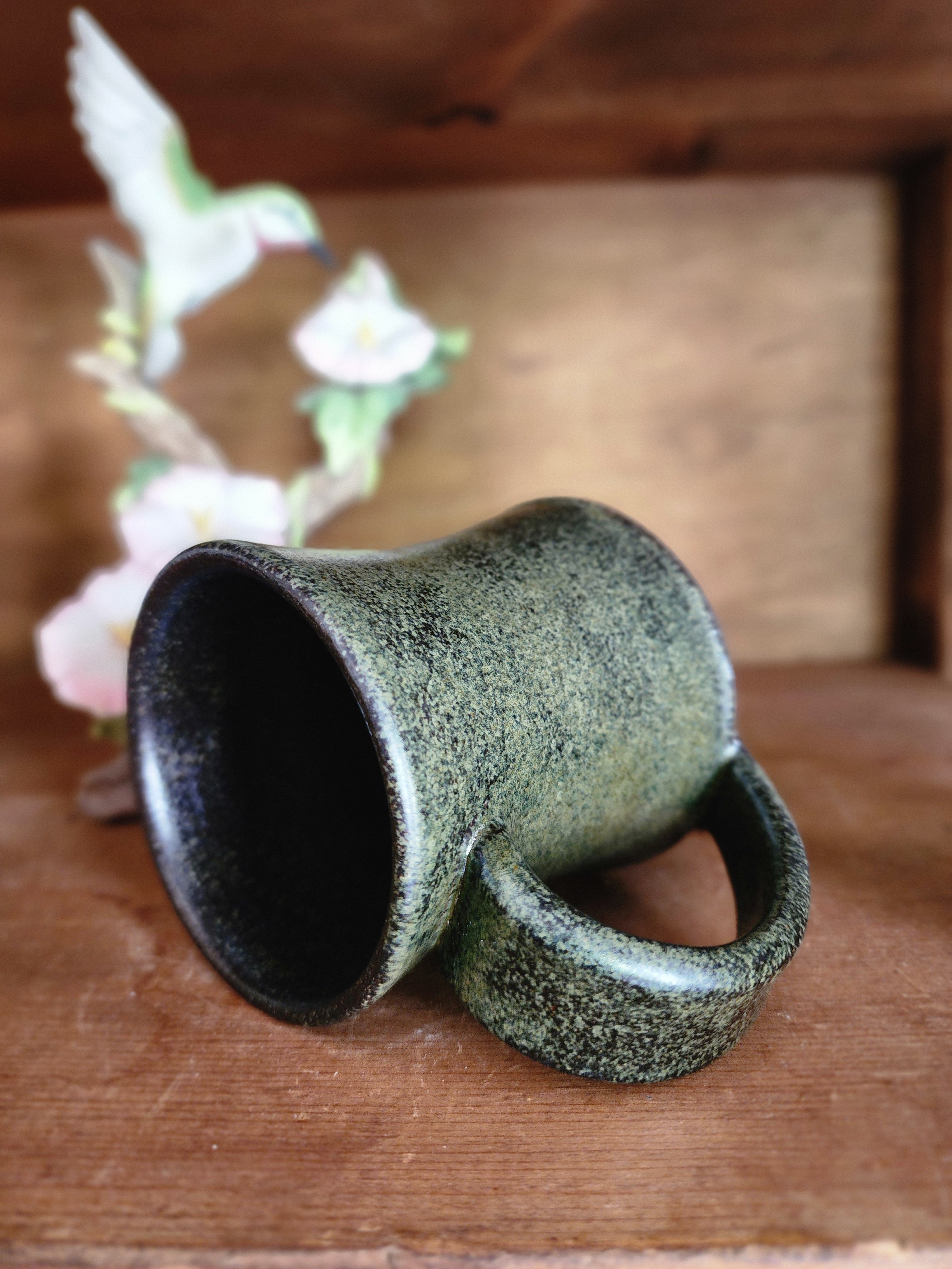 "Enchanted moss" 10 oz Handmade Mug
